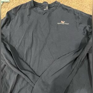 Navy Vineyard Vines longsleeve tee
